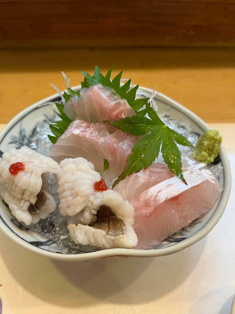 鱧の湯引き・お造り
